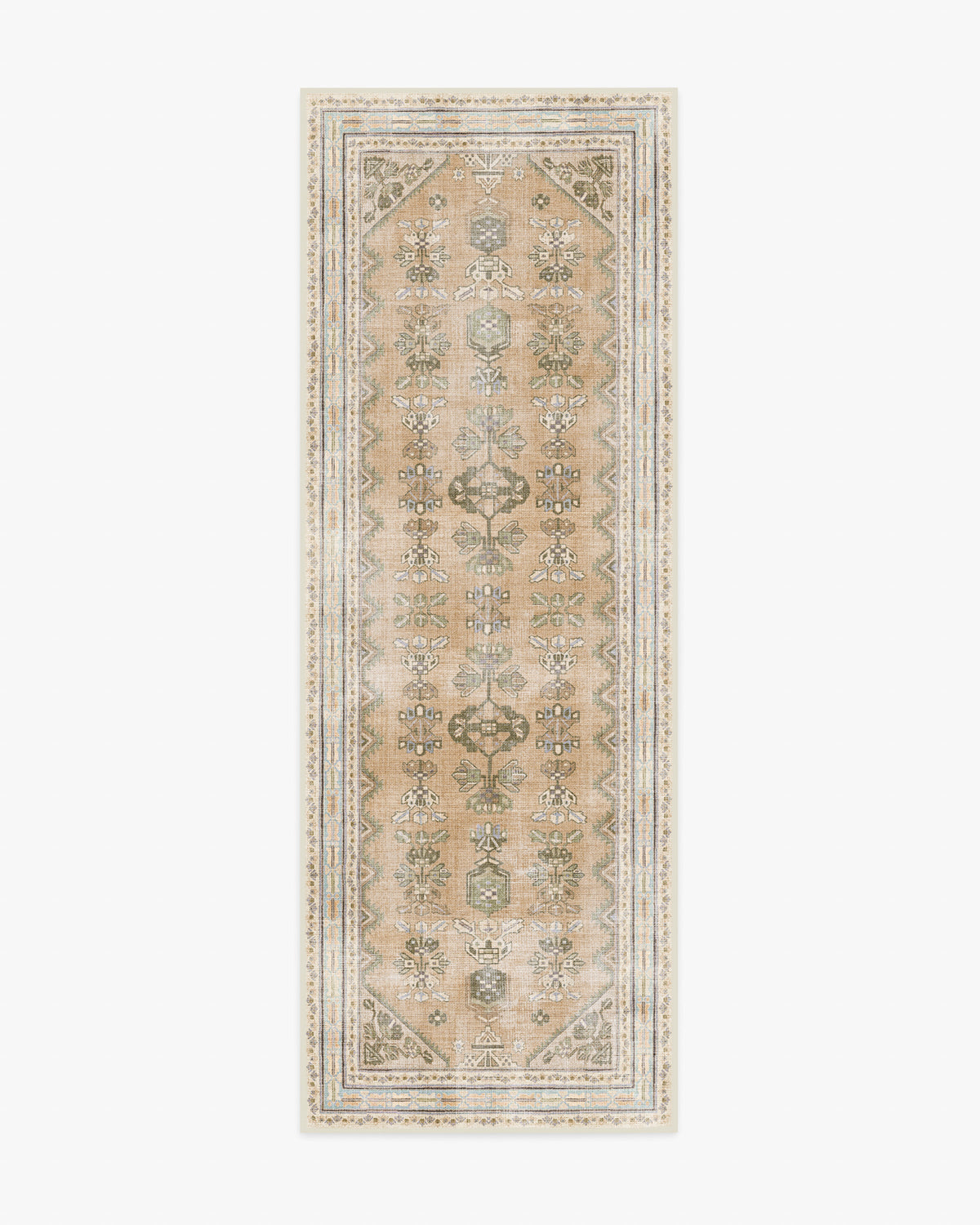 Pradera — Halı, Sandstone Bej, RUNNER, beyaz zemin, 2x7
