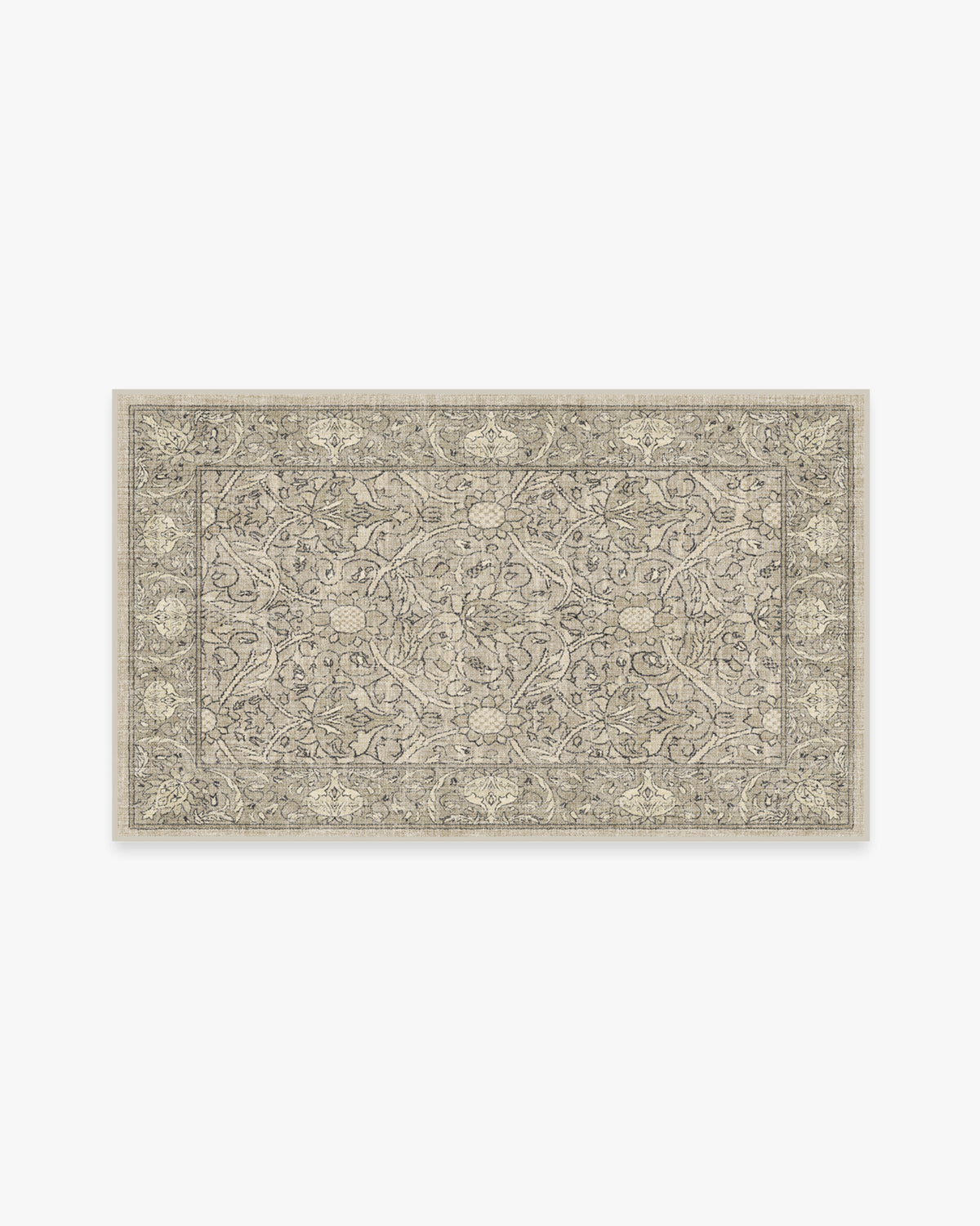 Morris And Co Montreal — Halı, Doğal Taş, AREA, beyaz zemin, 3x5