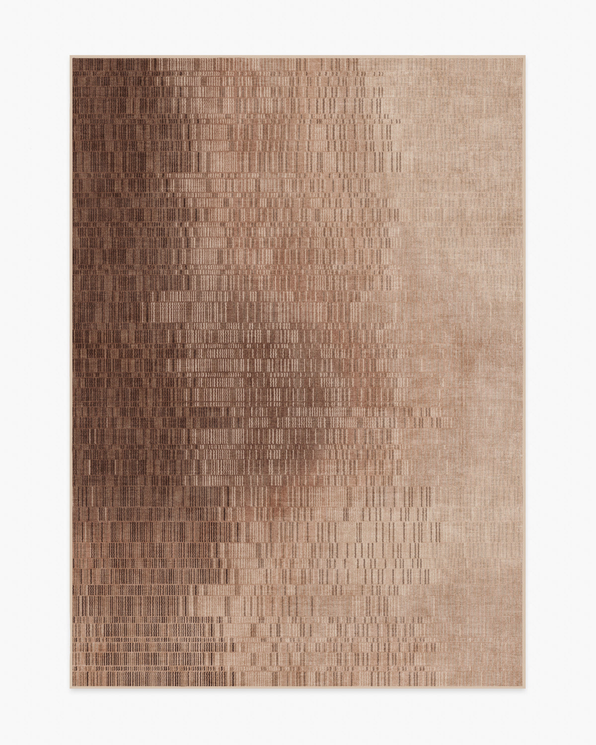 Reflection — Halı, Warm Doğal, AREA, beyaz zemin, 5x7