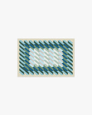Echo — Halı, Soft Turkuaz, AREA, beyaz zemin, 2x3