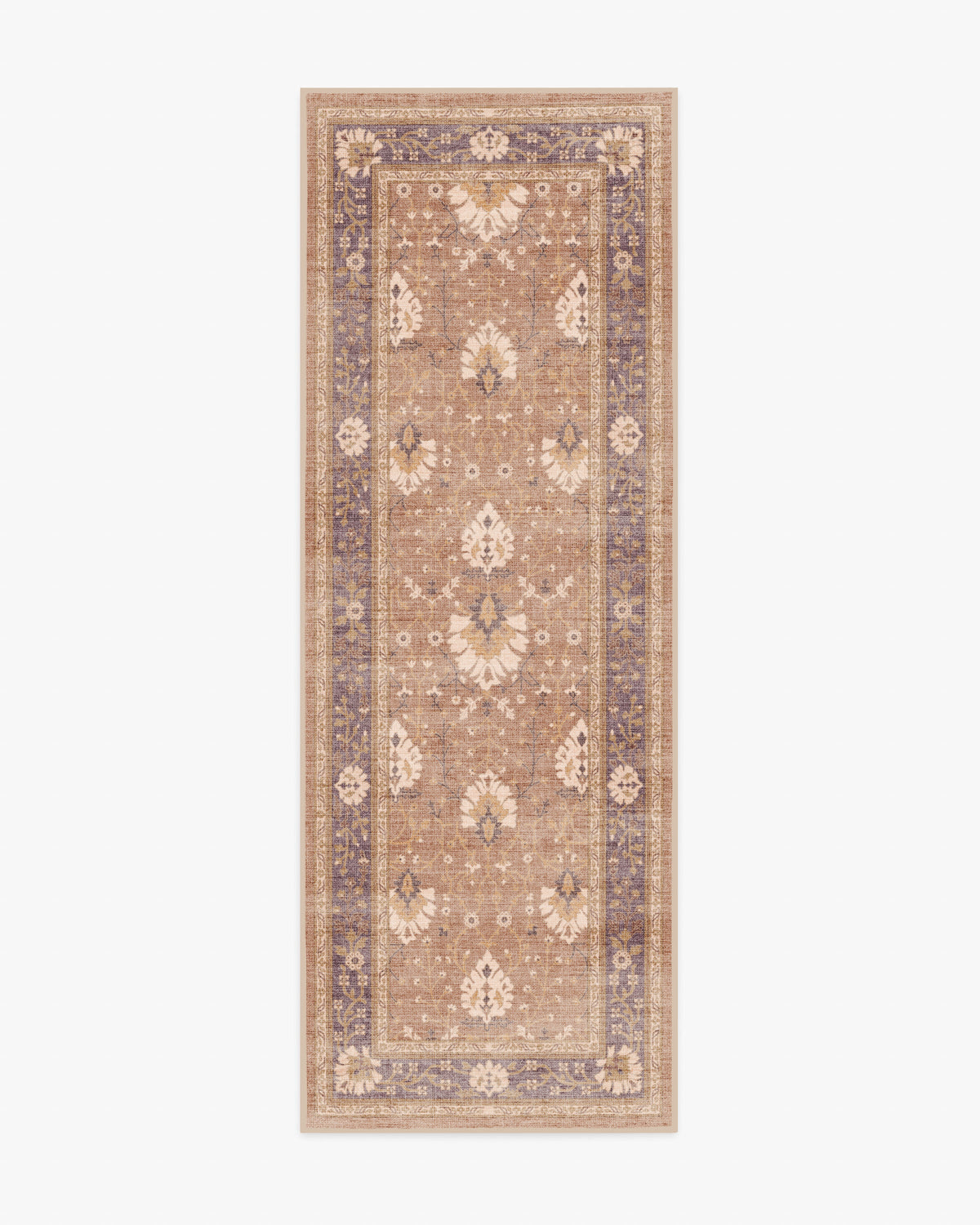 Serafina — Halı, Vizon Erik, RUNNER, beyaz zemin, 2x7