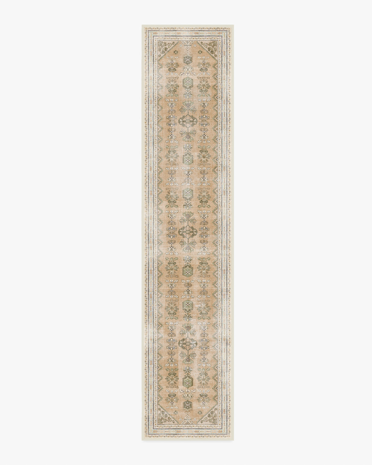 Pradera — Halı, Sandstone Bej, RUNNER, beyaz zemin, 2x12