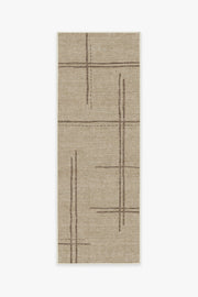 Stellan — Halı, Latte Kahverengi, RUNNER, beyaz zemin, 2x7