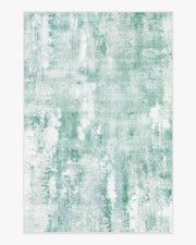 Alister — Halı, İnci Yeşil, AREA, beyaz zemin, 6x9