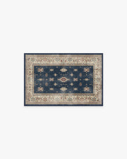 Verena — Halı, Safir, AREA, beyaz zemin, 2x3