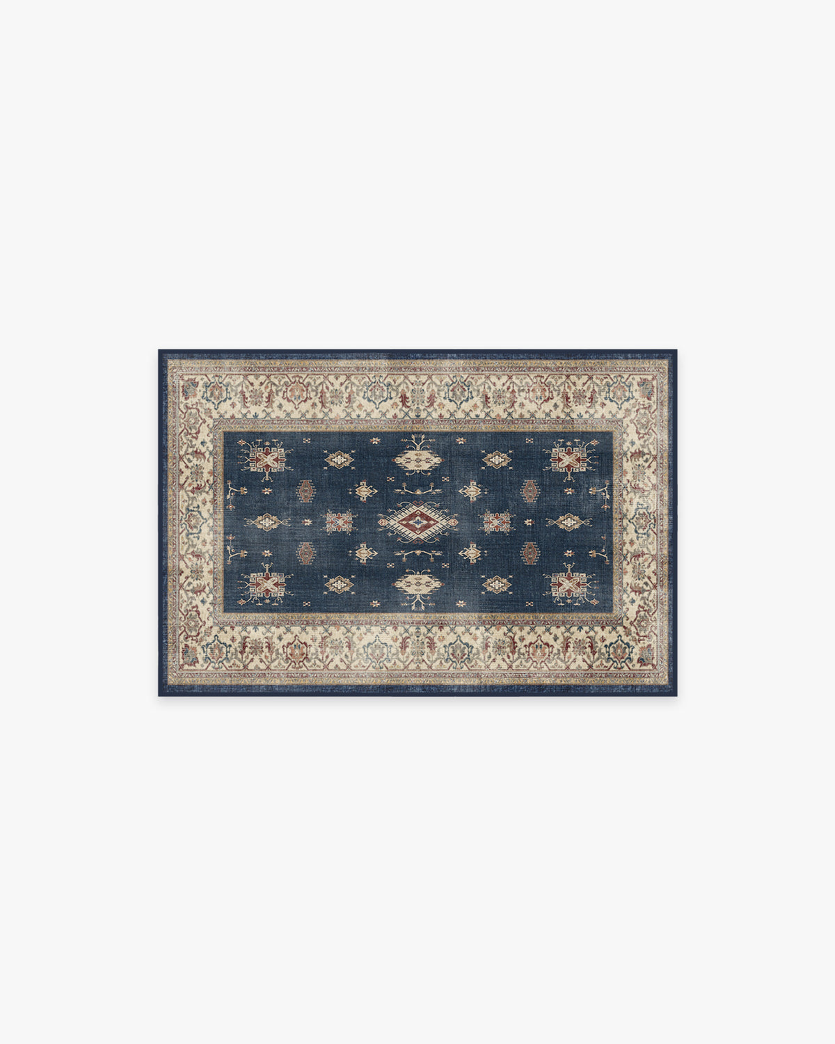Verena — Halı, Safir, AREA, beyaz zemin, 2x3