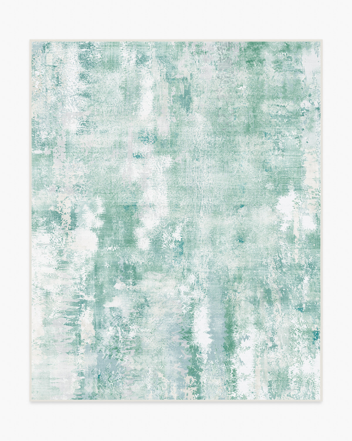 Alister — Halı, İnci Yeşil, AREA, beyaz zemin, 8x10