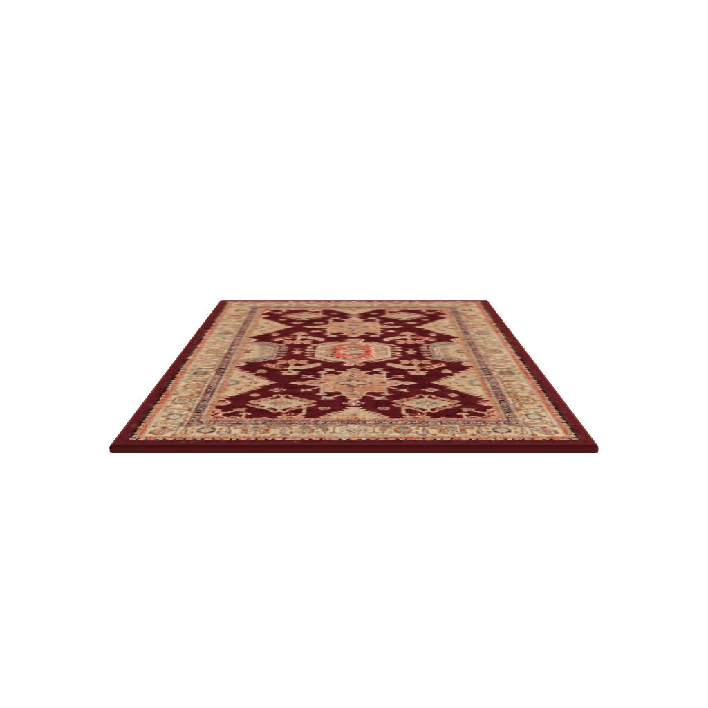 Cambria — Halı, Ruby, AREA, beyaz zemin, 2x3