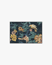 Bamboo Bird — Halı, Çivit, AREA, beyaz zemin, 2x3