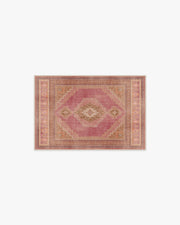 Rayne — Halı, Pembe Turuncu, AREA, beyaz zemin, 2x3