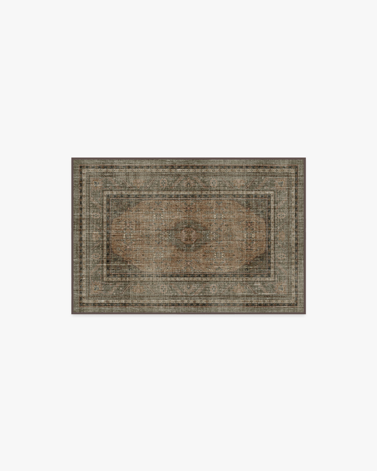 Rowan — Halı, Taş Soft Kil, AREA, beyaz zemin, 2x3