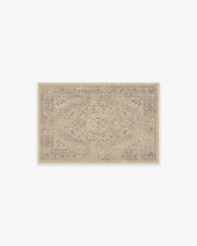 Adeline — Halı, Kahverengi, AREA, beyaz zemin, 2x3