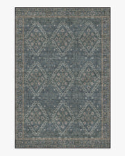 Zosia — Halı, Siyah, AREA, beyaz zemin, 6x9