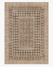 Cyrus — Halı, Gül Altın, AREA, beyaz zemin, 10x14