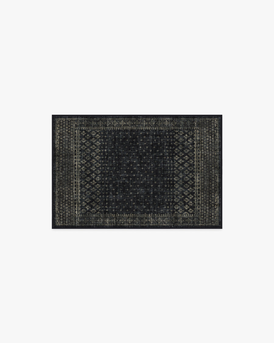 Fernanda — Halı, Siyah, AREA, beyaz zemin, 2x3