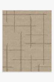 Stellan — Halı, Latte Kahverengi, AREA, beyaz zemin, 8x10