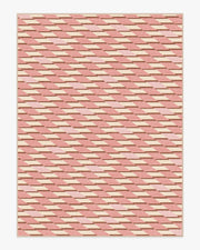 Tess — Halı, Yumuşak Pembe, AREA, beyaz zemin, 9x12