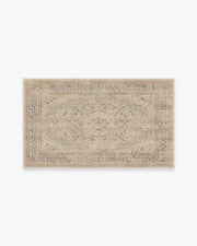 Adeline — Halı, Kahverengi, AREA, beyaz zemin, 3x5