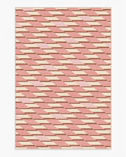 Tess — Halı, Yumuşak Pembe, AREA, beyaz zemin, 6x9