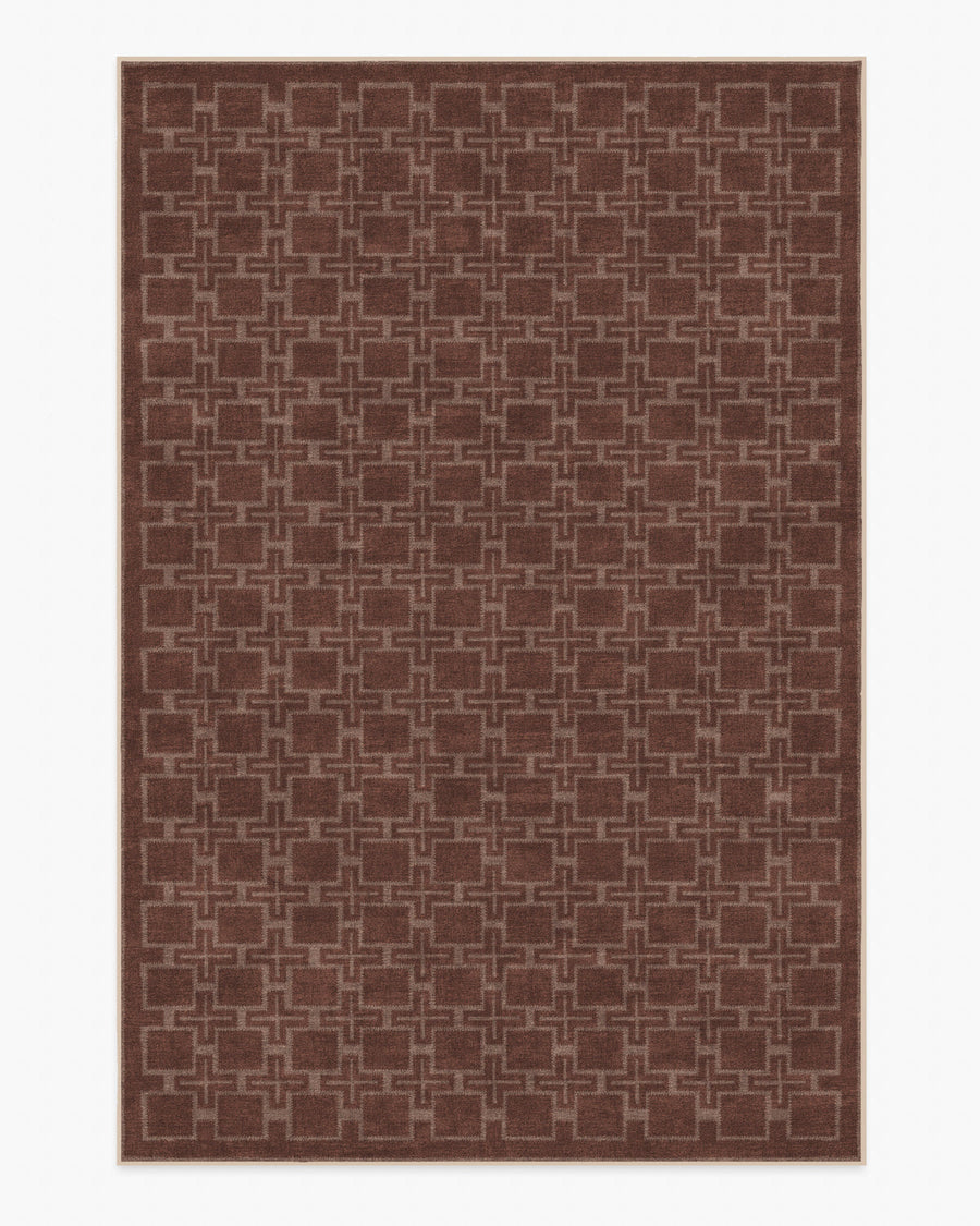 Fletcher — Halı, Pas, AREA, beyaz zemin, 6x9