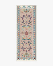 Flutterby — Halı, Soft Gül, RUNNER, beyaz zemin, 2x7