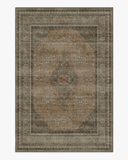Rowan — Halı, Taş Soft Kil, AREA, beyaz zemin, 6x9