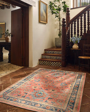 Calabria — Halı, Mercan Çok Renkli, AREA, yaşam alanı, 5x7