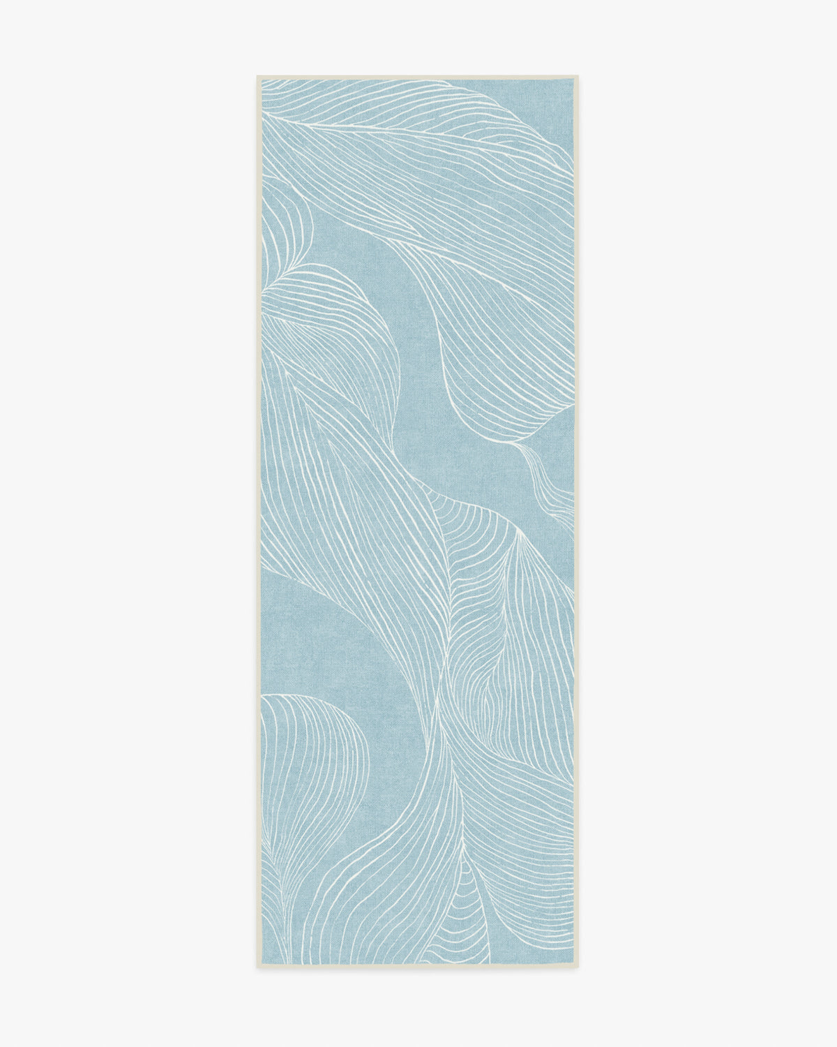 Sana — Halı, Yumuşak Mavi, RUNNER, beyaz zemin, 2x7