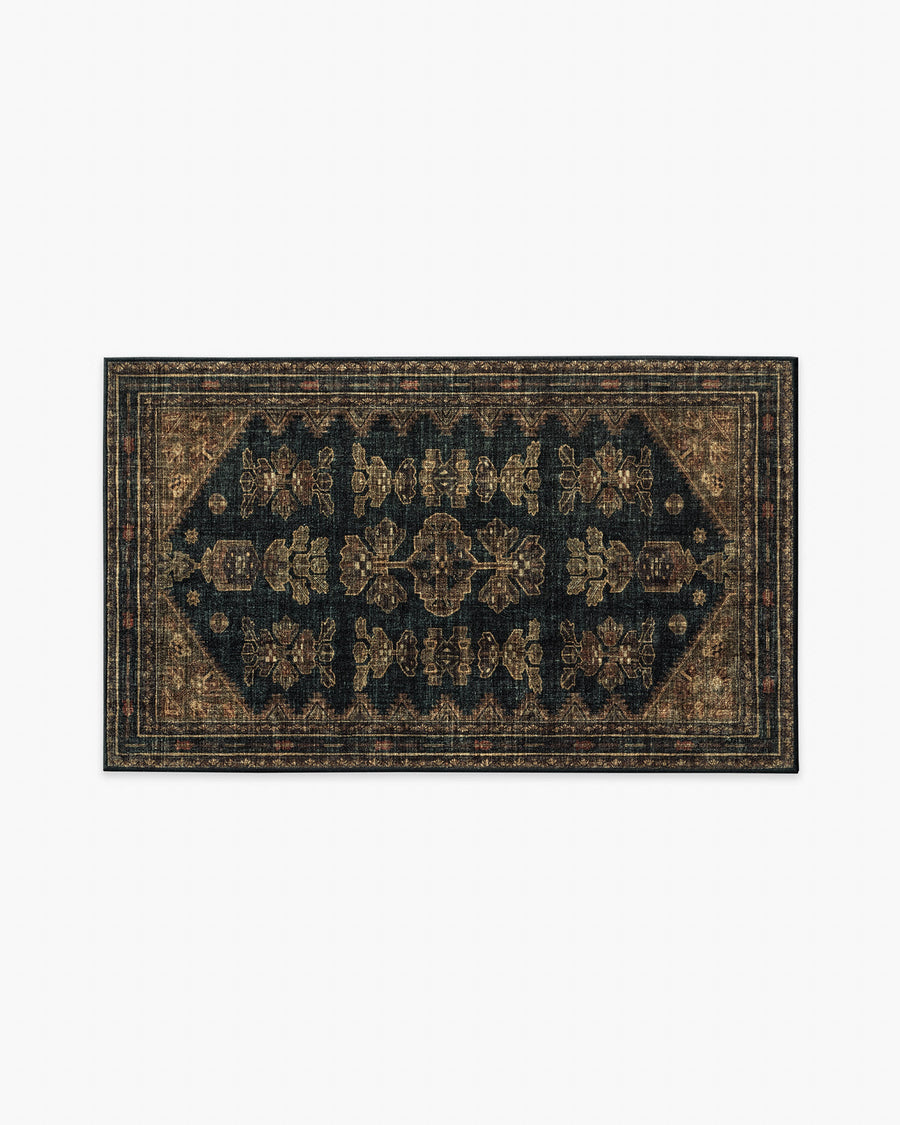 Pradera — Halı, Soft Siyah Kahverengi, AREA, beyaz zemin, 3x5