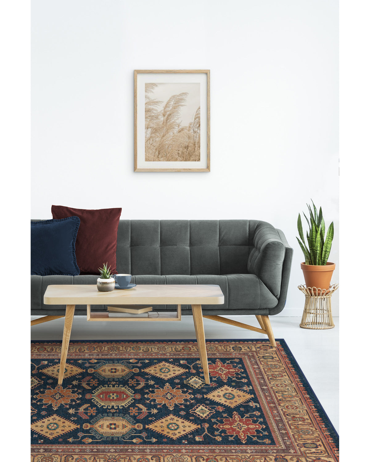 Cambria — Halı, Safir, AREA, yaşam alanı, 5x7