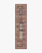 Rumi — Halı, Çok Renkli, RUNNER, beyaz zemin, 2x10