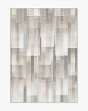 Solar Drift — Halı, Warm Gri, AREA, beyaz zemin, 5x7