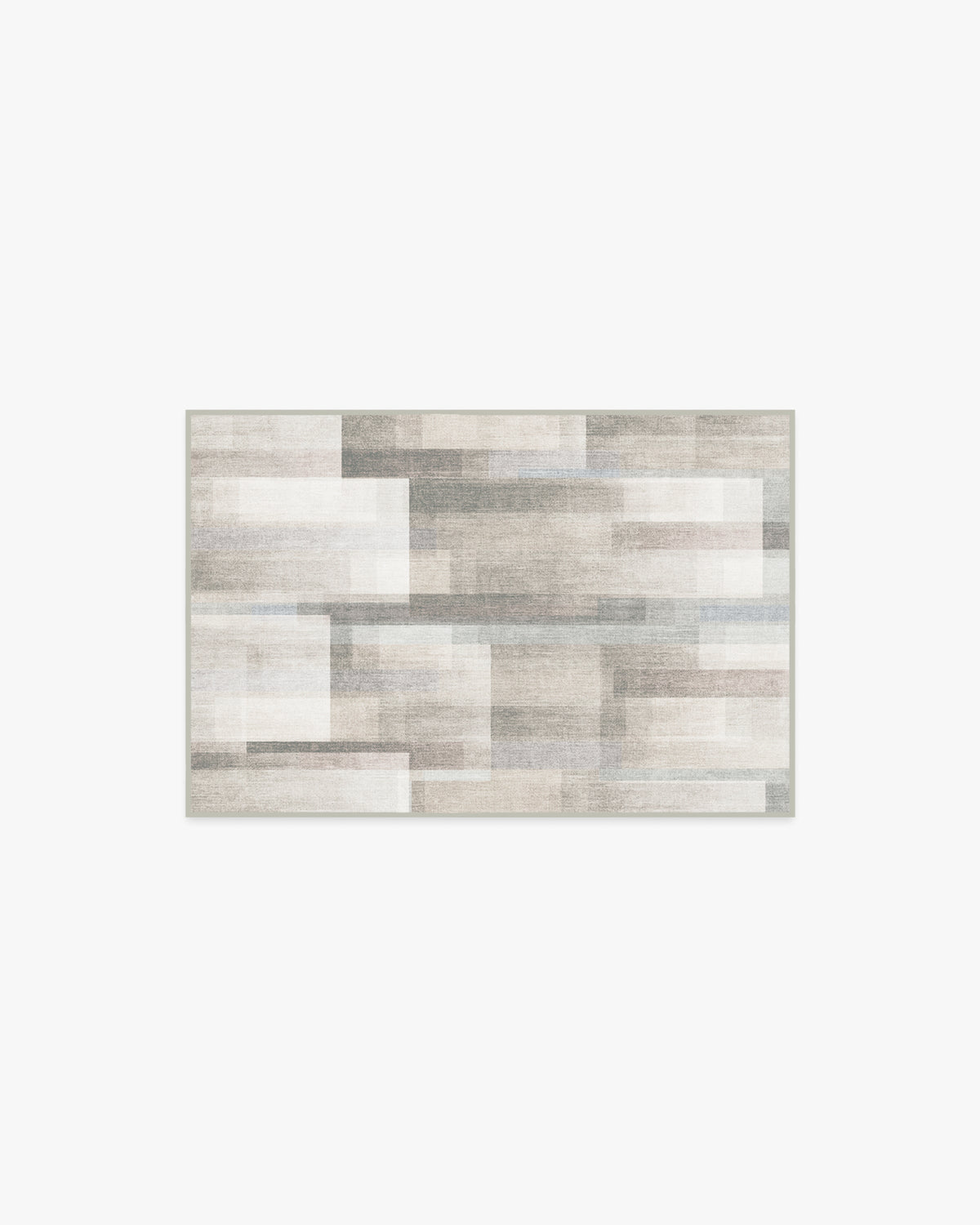 Solar Drift — Halı, Warm Gri, AREA, beyaz zemin, 2x3