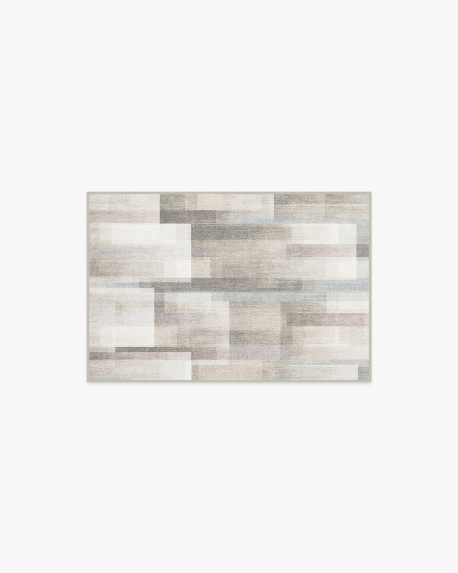 Solar Drift — Halı, Warm Gri, AREA, beyaz zemin, 2x3