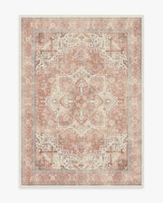 Kamran — Halı, Gül, AREA, beyaz zemin, 5x7