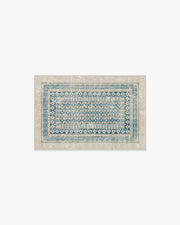 Cyrus — Halı, Nötr Mavi, AREA, beyaz zemin, 2x3