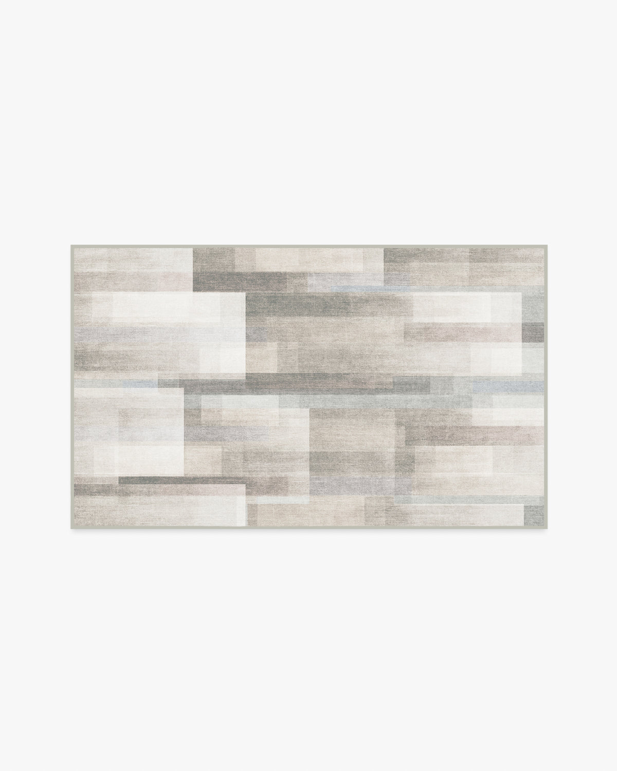 Solar Drift — Halı, Warm Gri, AREA, beyaz zemin, 3x5