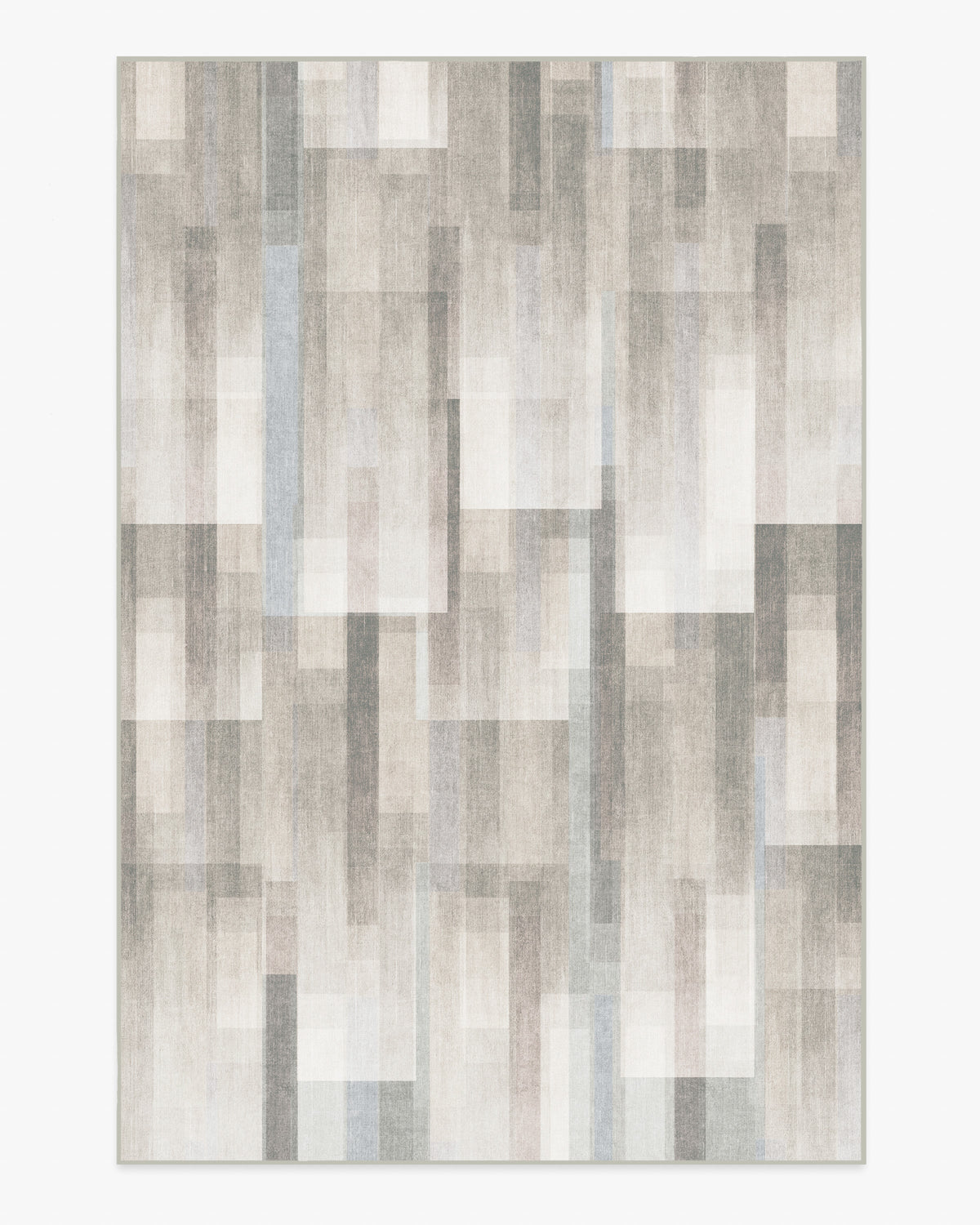 Solar Drift — Halı, Warm Gri, AREA, beyaz zemin, 6x9