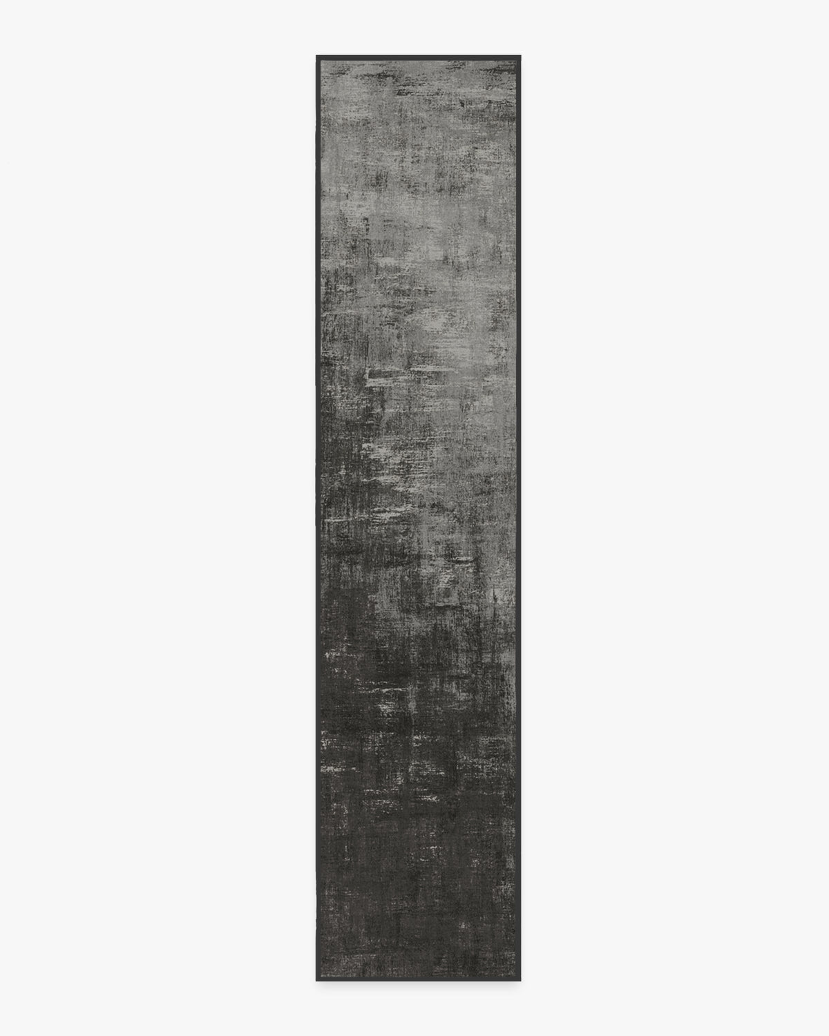 Impasto — Halı, Ombre Gri, RUNNER, beyaz zemin, 2x12