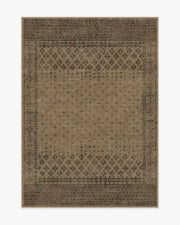 Fernanda — Halı, Siyah Taba, AREA, beyaz zemin, 5x7
