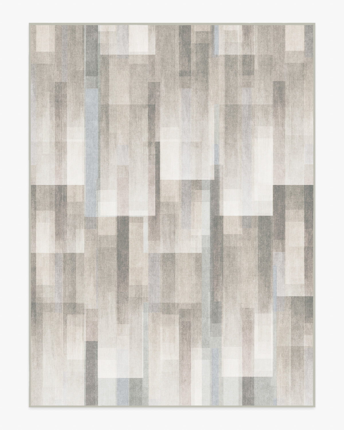 Solar Drift — Halı, Warm Gri, AREA, beyaz zemin, 9x12