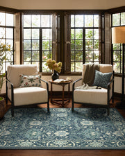Morris And Co Montreal — Halı, Safir Mavi, AREA, yaşam alanı, 5x7