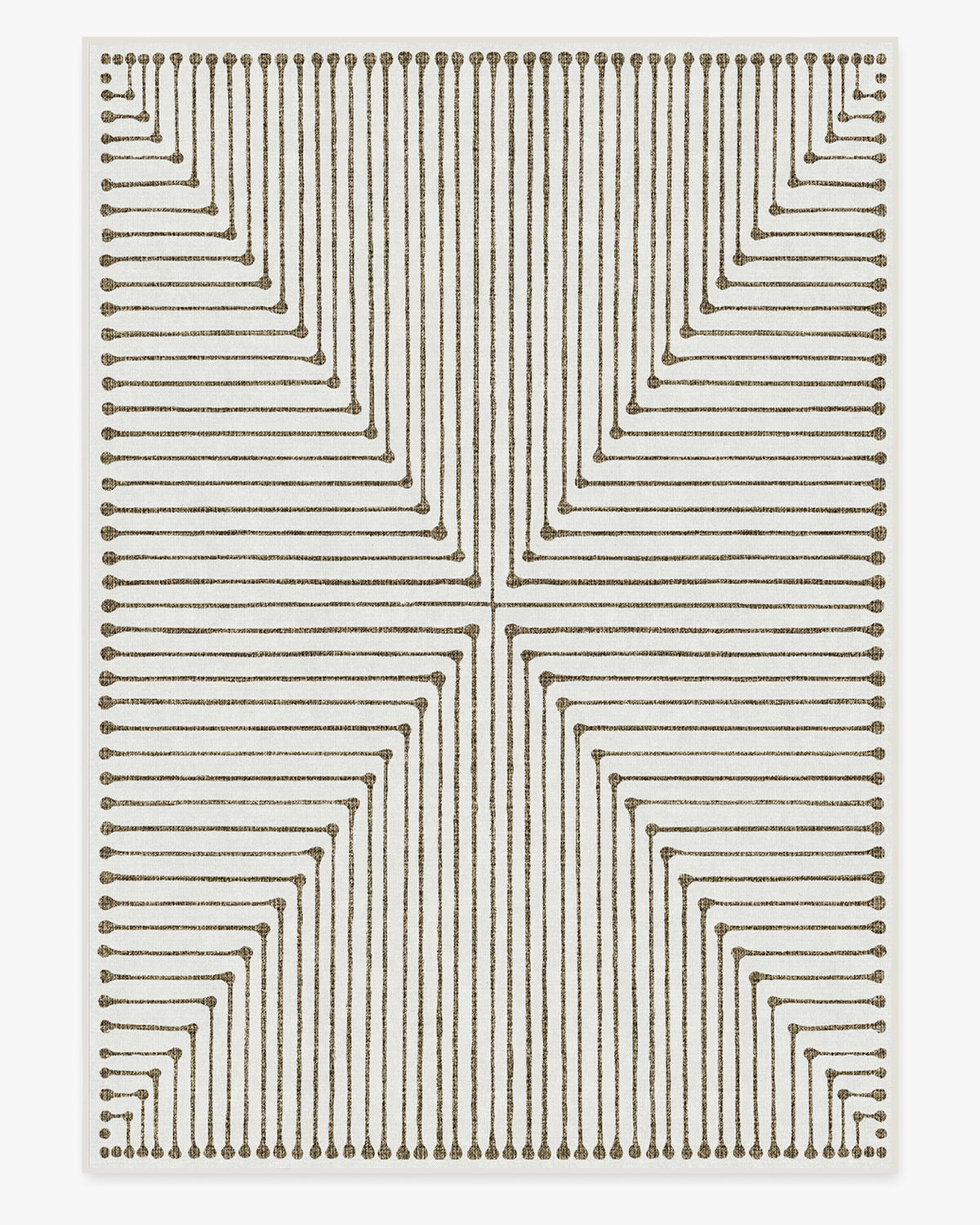 Inkdrop — Halı, Deve Tüyü Fildişi, AREA, beyaz zemin, 10x14