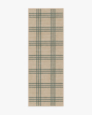 Pierre — Halı, Zeytin ve Doğal, RUNNER, beyaz zemin, 2x7
