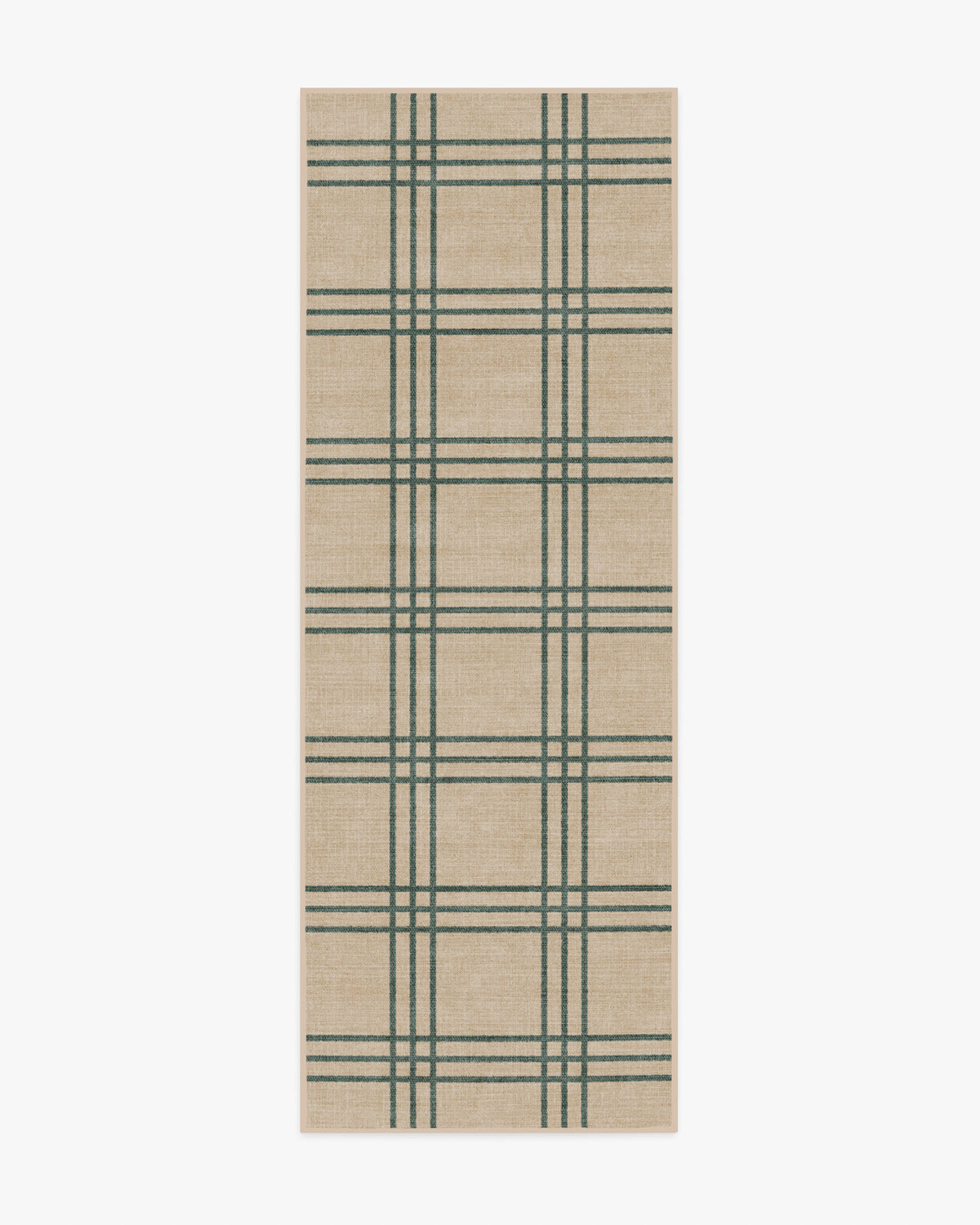 Pierre — Halı, Zeytin ve Doğal, RUNNER, beyaz zemin, 2x7