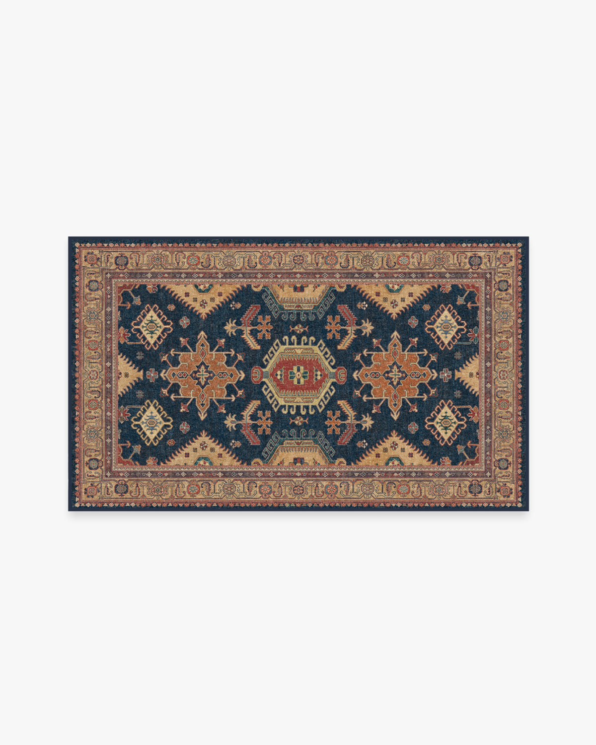 Cambria — Halı, Safir, AREA, beyaz zemin, 3x5