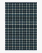 Dress Stewart Tartan — Halı, Lacivert, AREA, beyaz zemin, 6x9