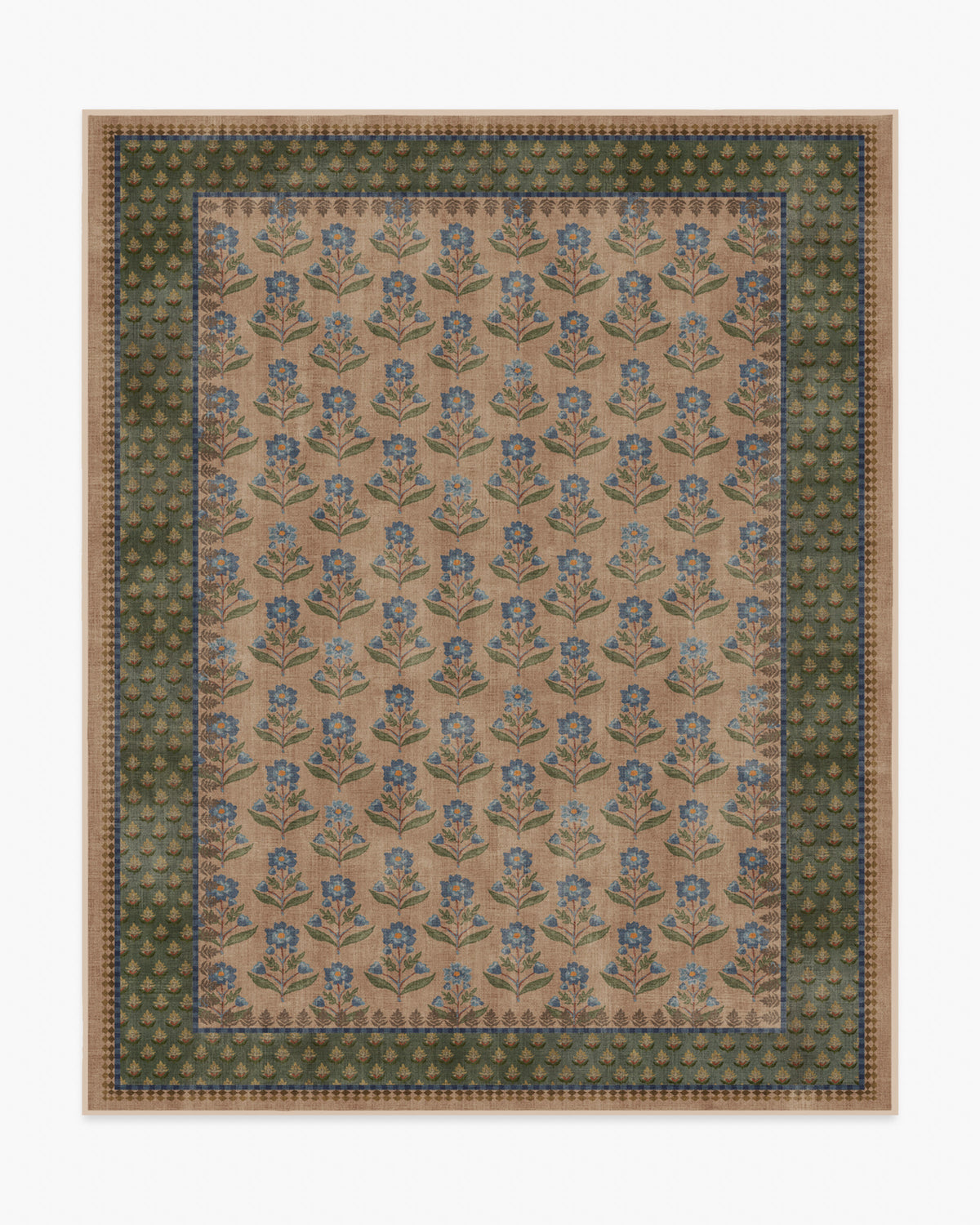 Sundara — Halı, Vizon Adaçayı, AREA, beyaz zemin, 8x10