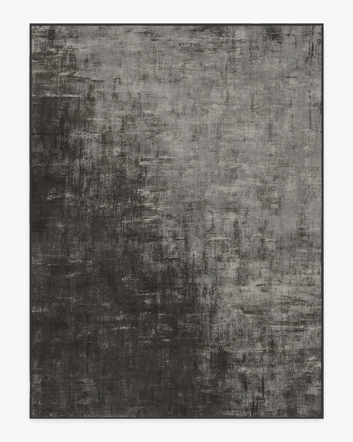Impasto — Halı, Ombre Gri, AREA, beyaz zemin, 9x12