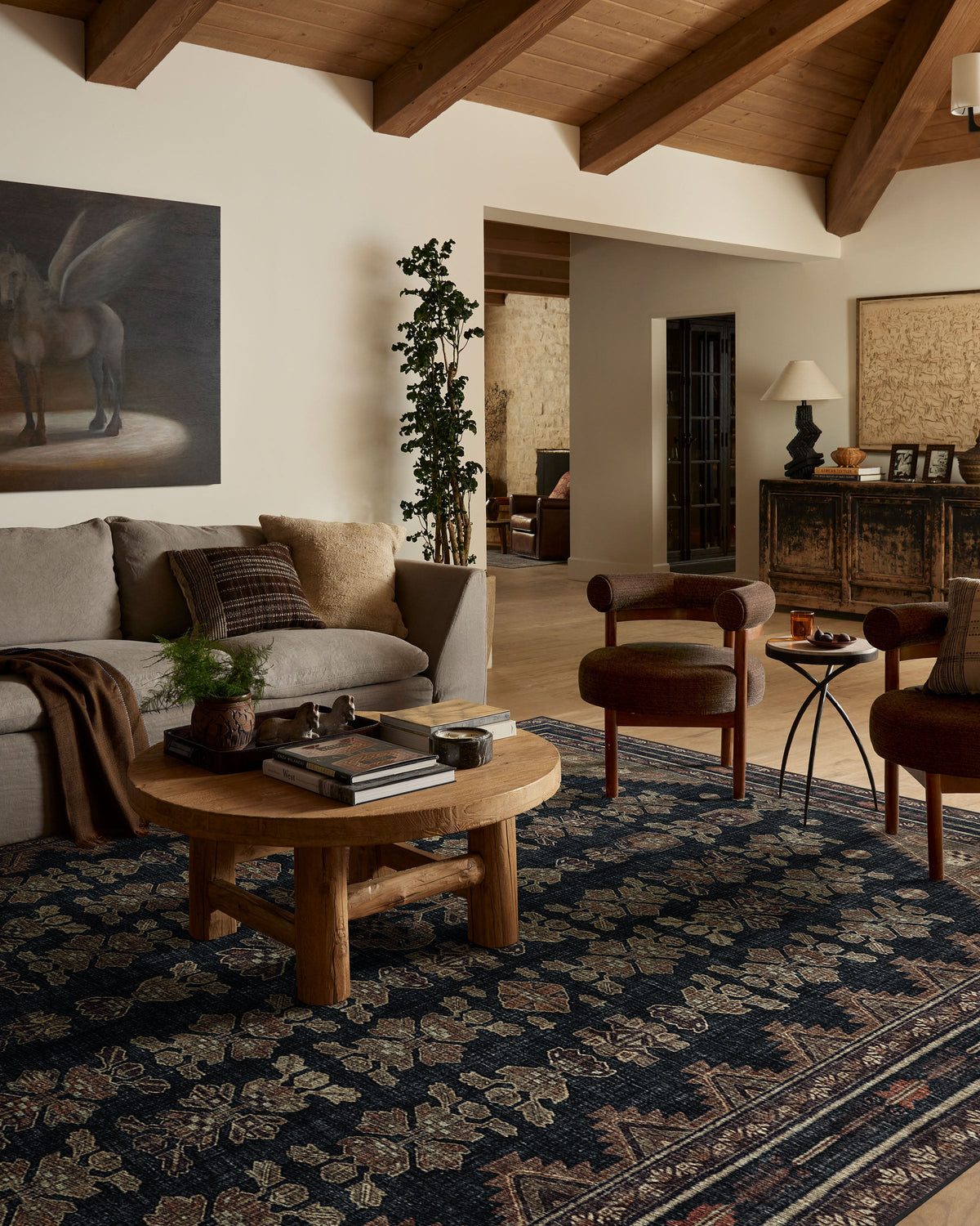 Pradera — Halı, Soft Siyah Kahverengi, AREA, yaşam alanı, 10x14